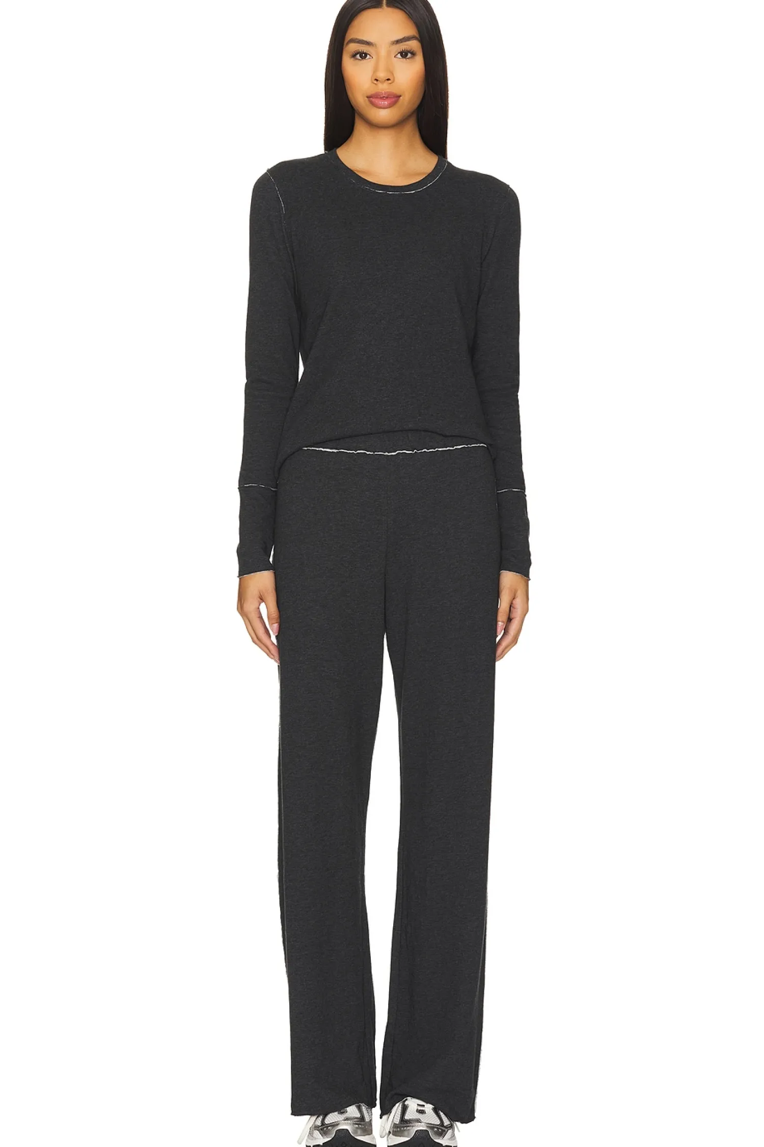 Women Goldie Pants>Double Face Flare Pants