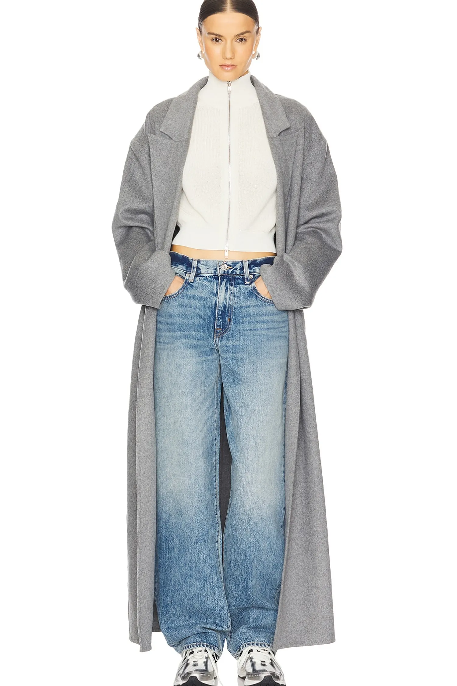 Women Bevza Jackets & Coats>Double Long Coat
