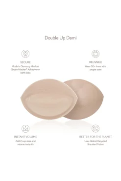 Women NOOD Lingerie & Sleepwear>Double Up Adhesive Push-up Enhancers Size 2