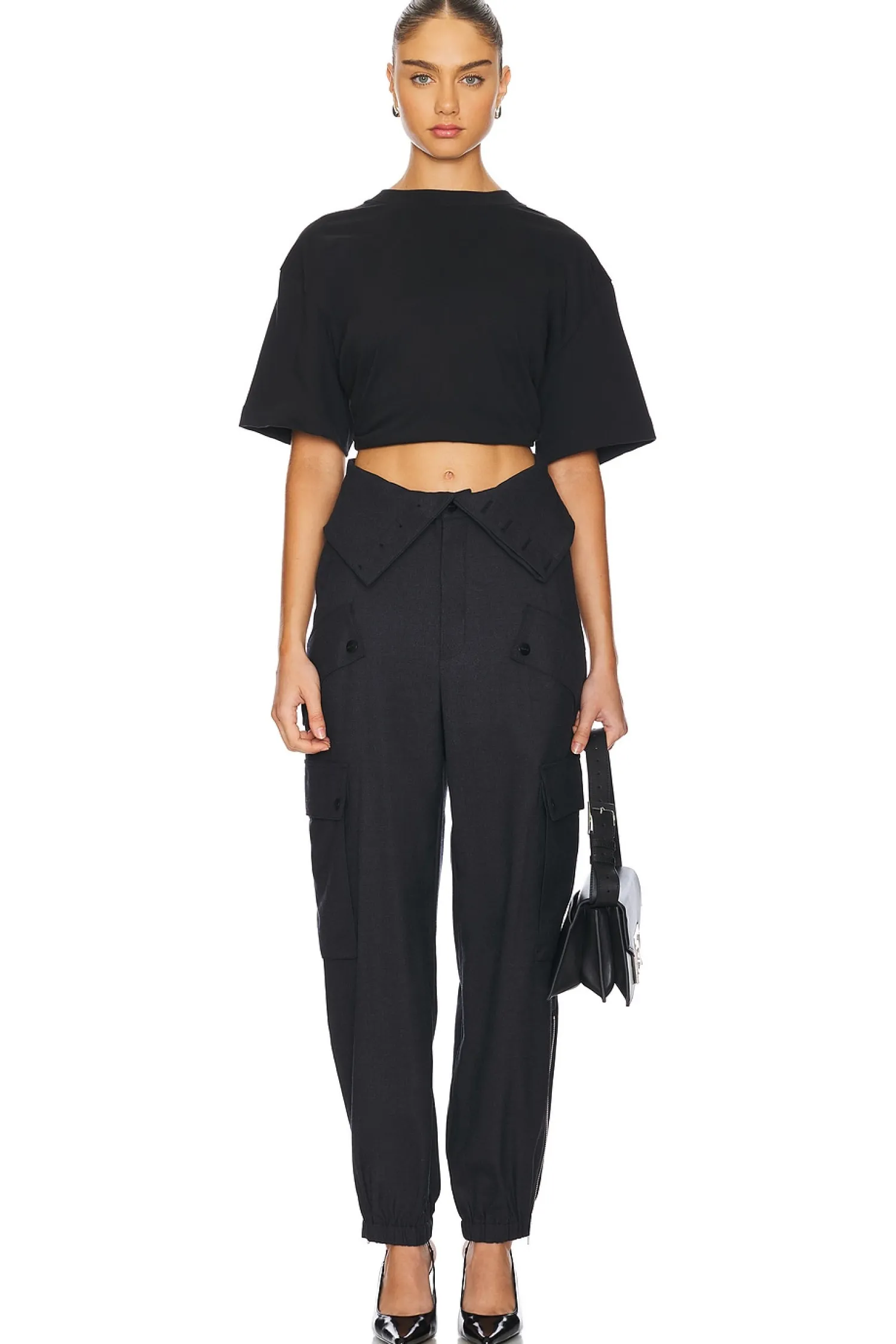 Women Monse Pants>Double Waistband Cargo Pants