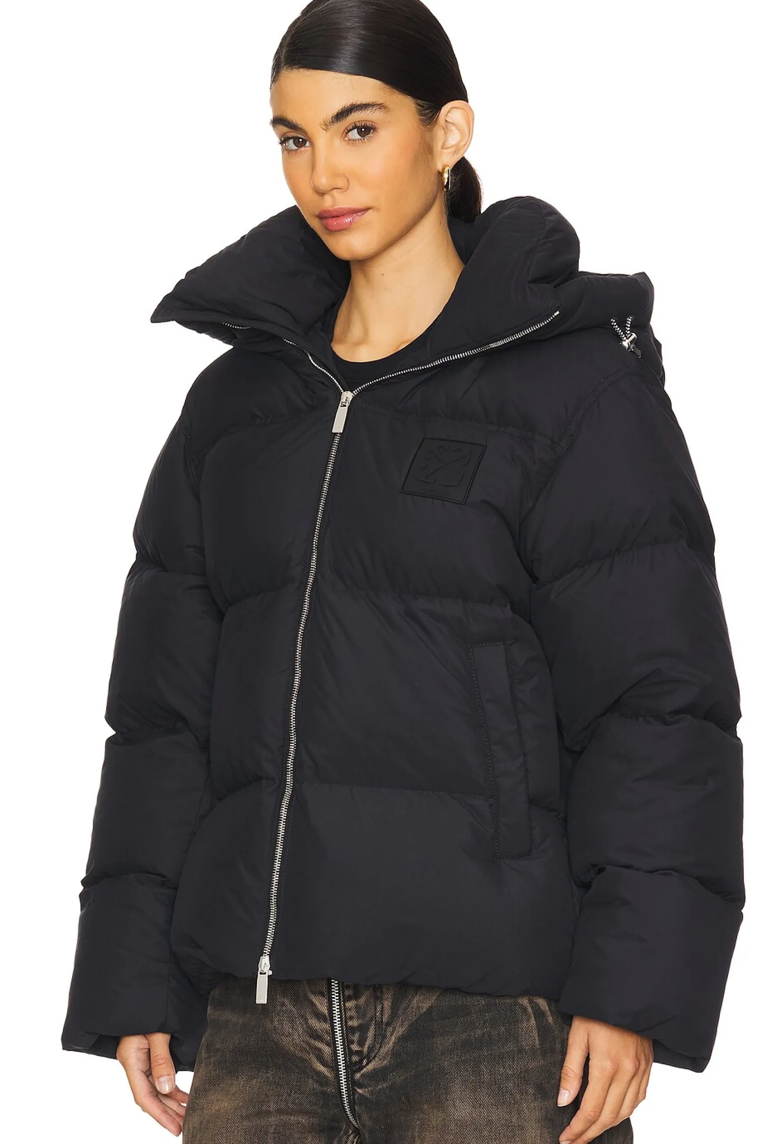 Women OFF-WHITE Jackets & Coats>Down Puffer