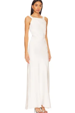 Women RTA Dresses>Draped Back Maxi Dress
