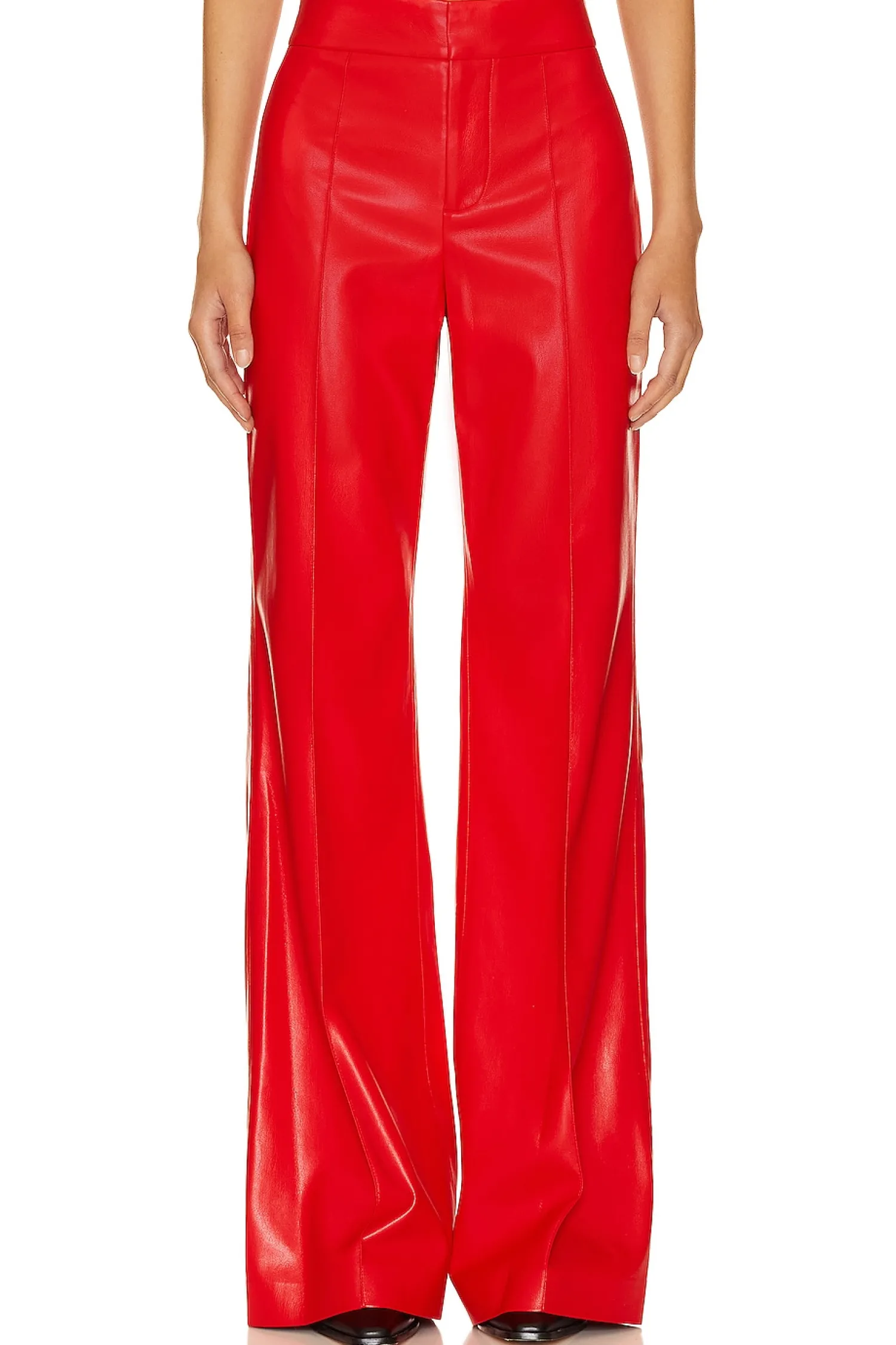 Women Alice + Olivia Pants>Dylan Faux Leather Pant