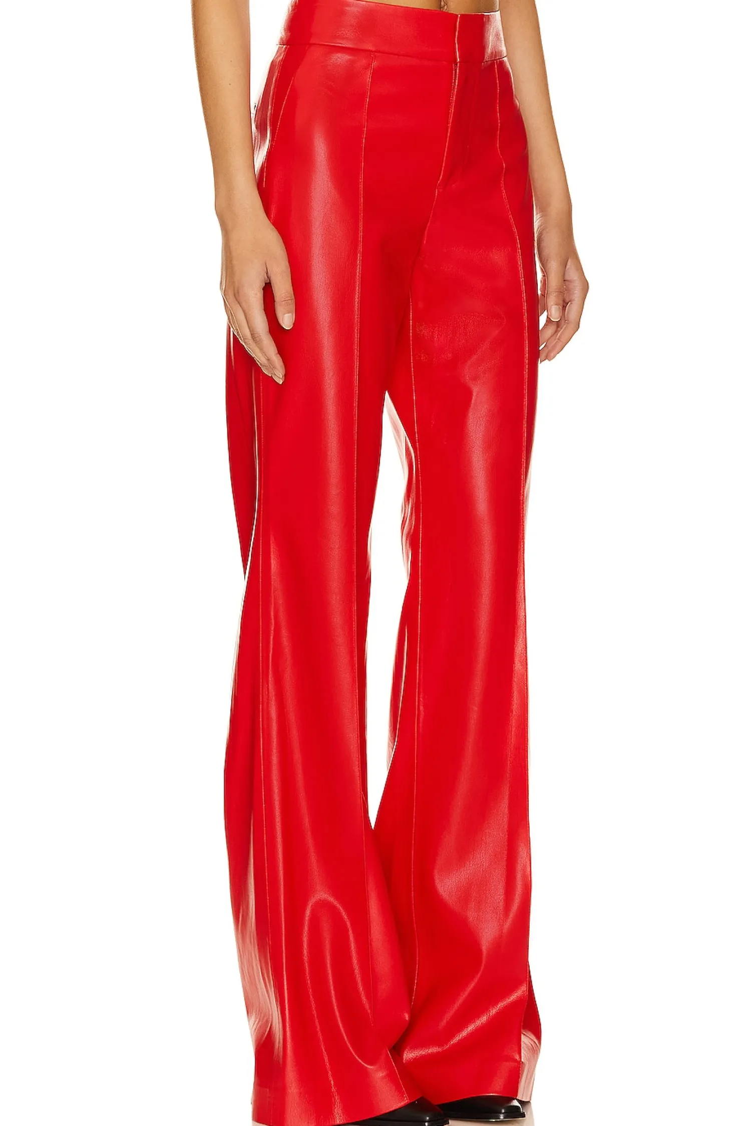 Women Alice + Olivia Pants>Dylan Faux Leather Pant