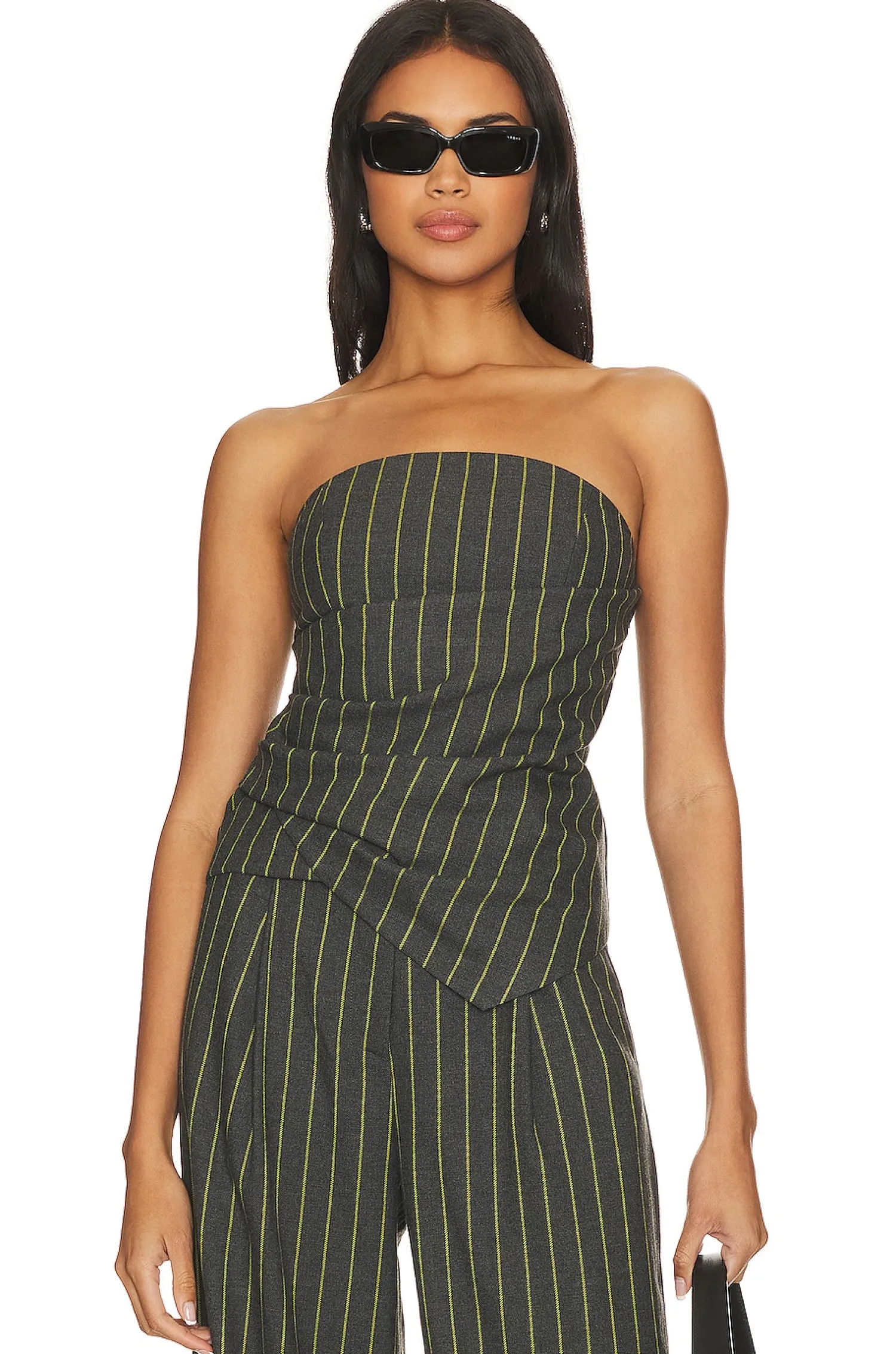 Women Line & Dot Matching Sets>Dylan Top