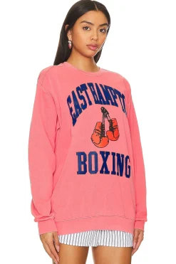 Women firstport Loungewear>East Hampton NY Boxing Crewneck Sweatshirt