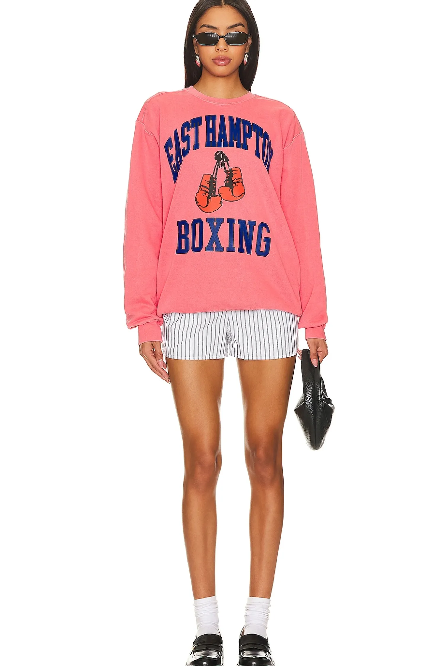 Women firstport Loungewear>East Hampton NY Boxing Crewneck Sweatshirt