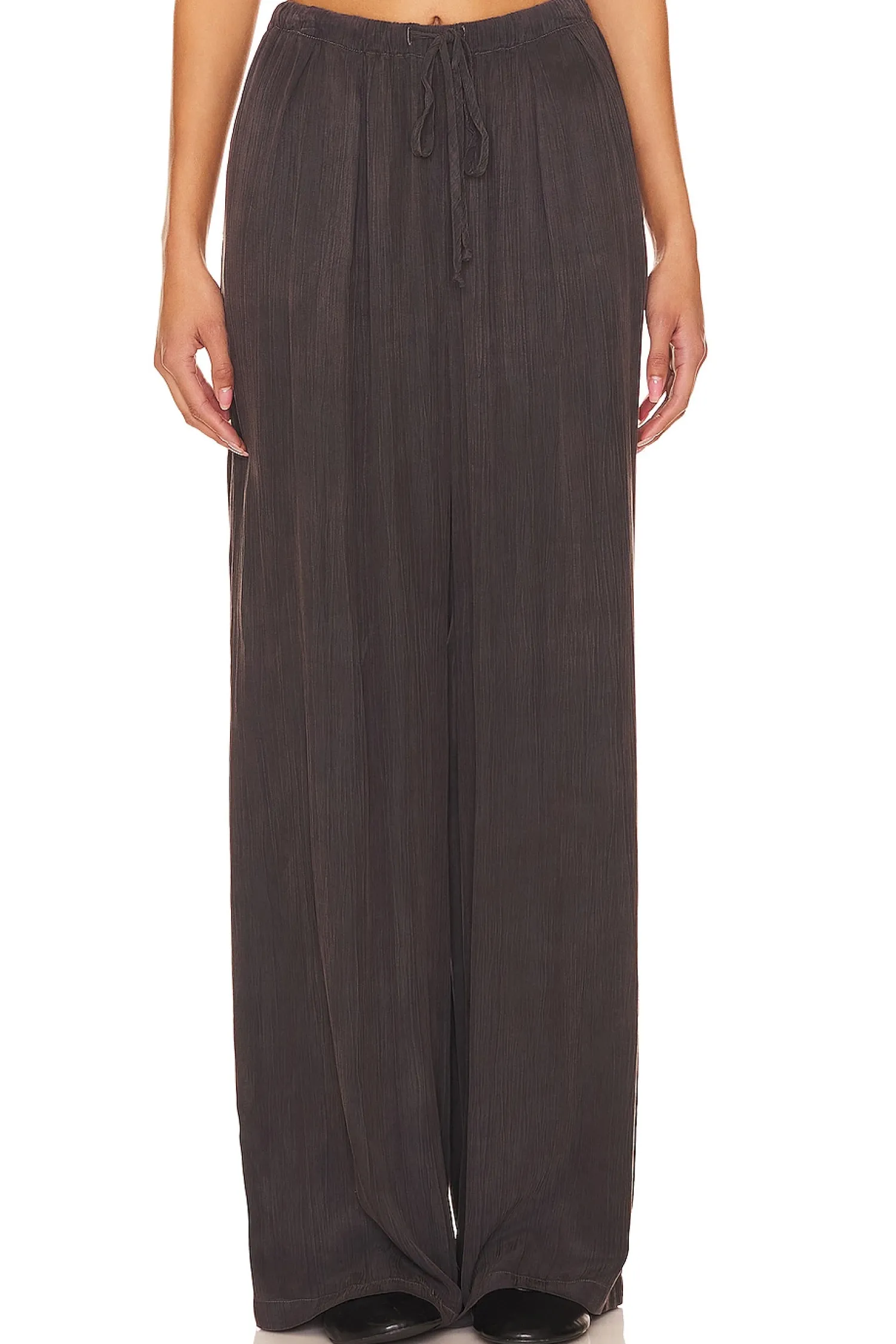 Women Bella Dahl Pants|Loungewear>Easy Pleated Wide Leg Pant