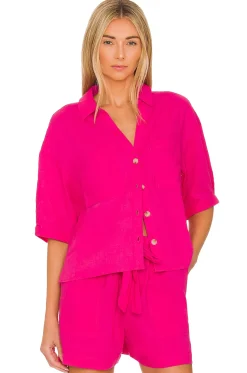 Women Sanctuary Matching Sets>Easy Pocket Shirt