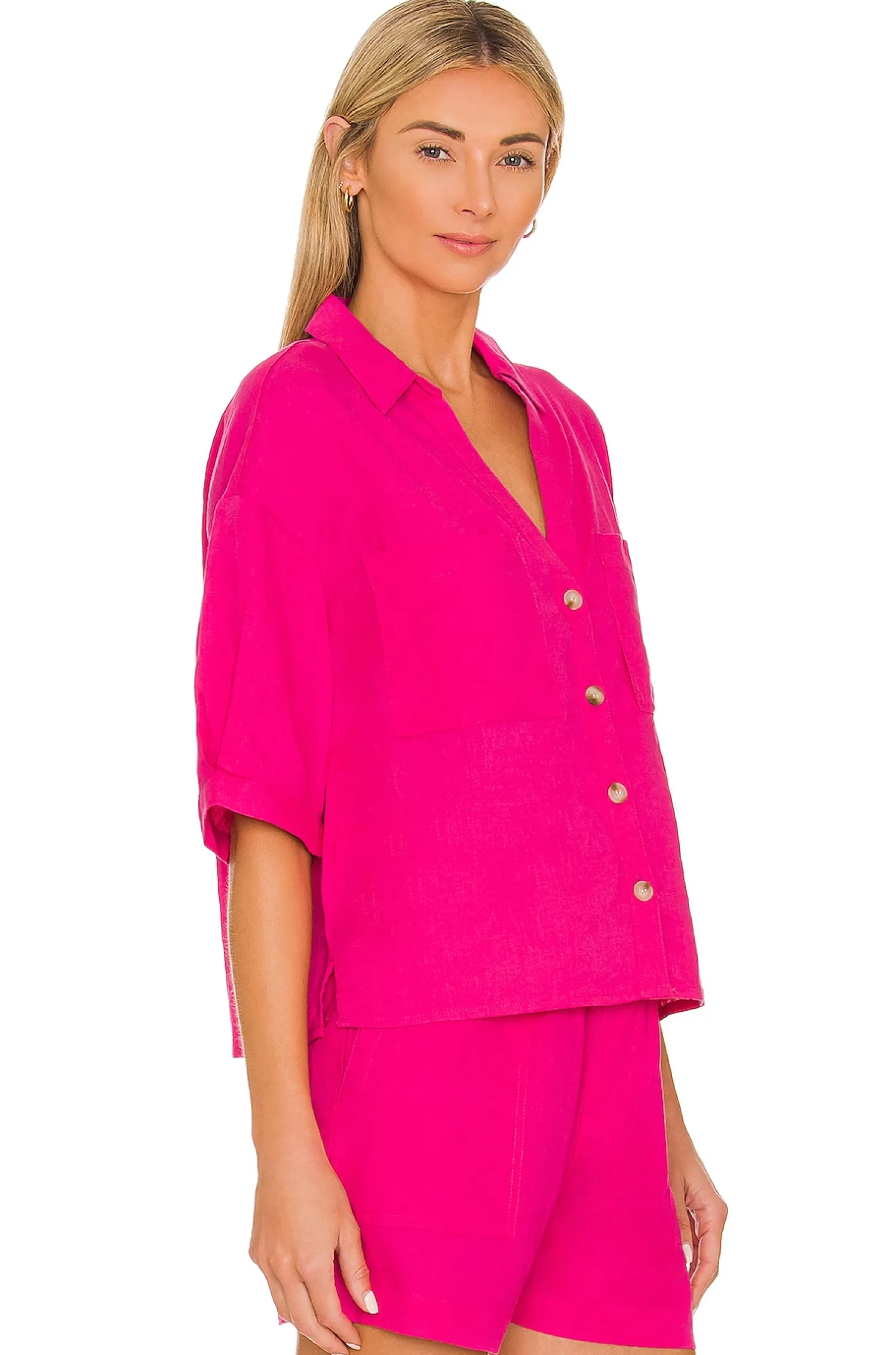 Women Sanctuary Matching Sets>Easy Pocket Shirt