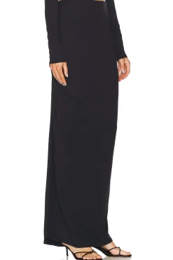Women Kiki de Montparnasse Matching Sets>Echauffe Ruched Jersey Skirt