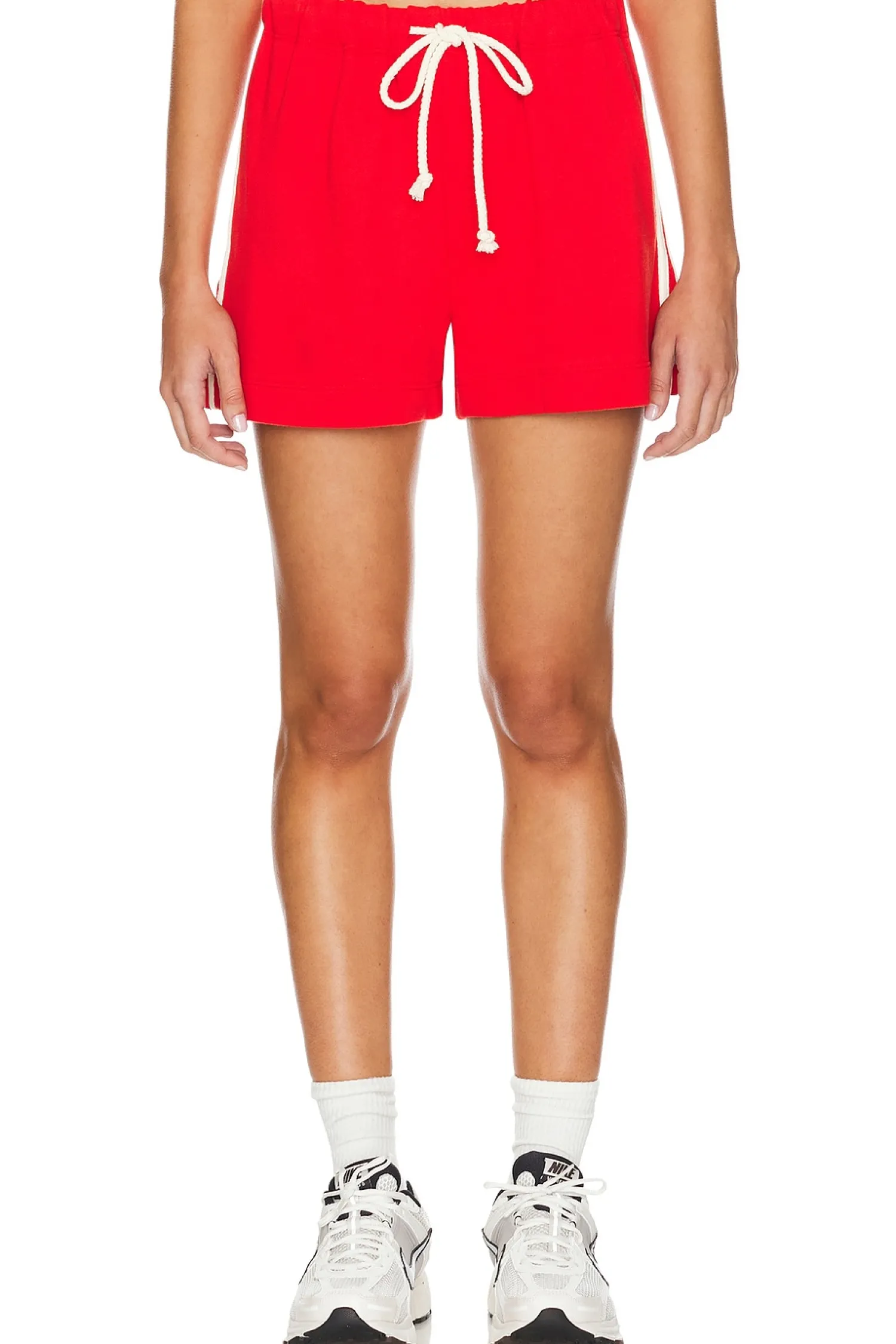 Women DONNI. Loungewear>Eco Terry Stripe Sweat Short
