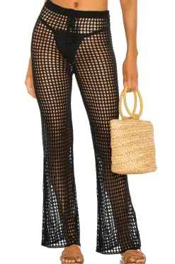 Women superdown Pants>Elektra Crochet Pant