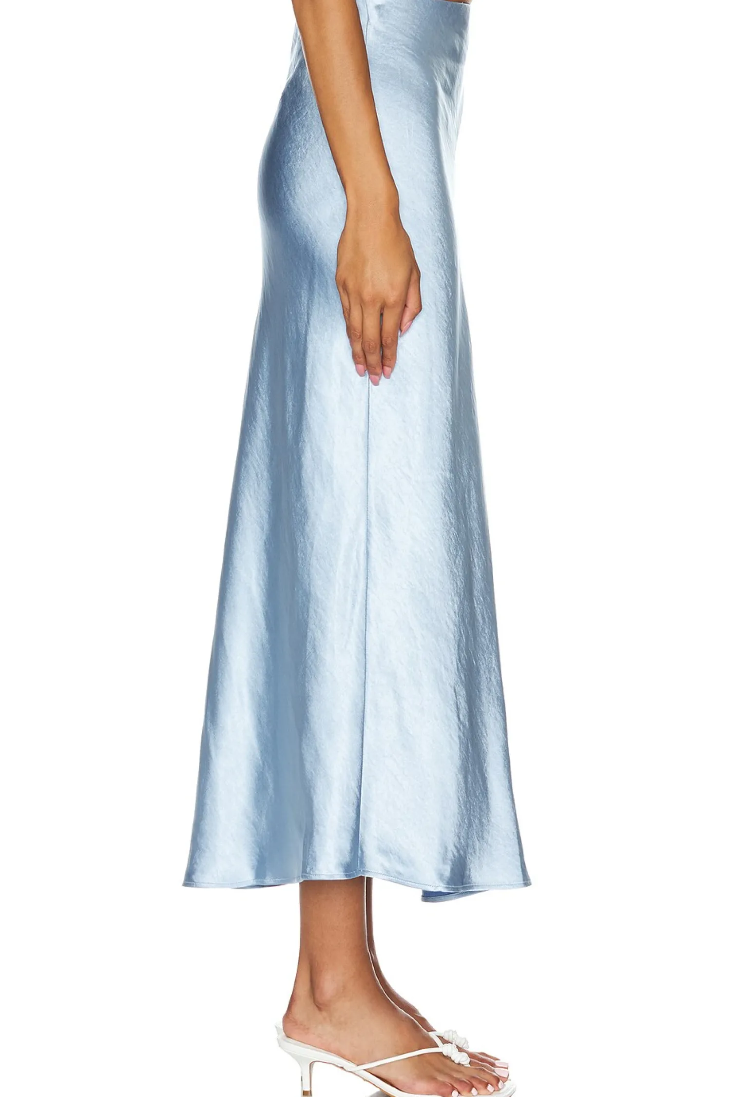 Women MILLY Matching Sets>Ella Hammered Satin Skirt