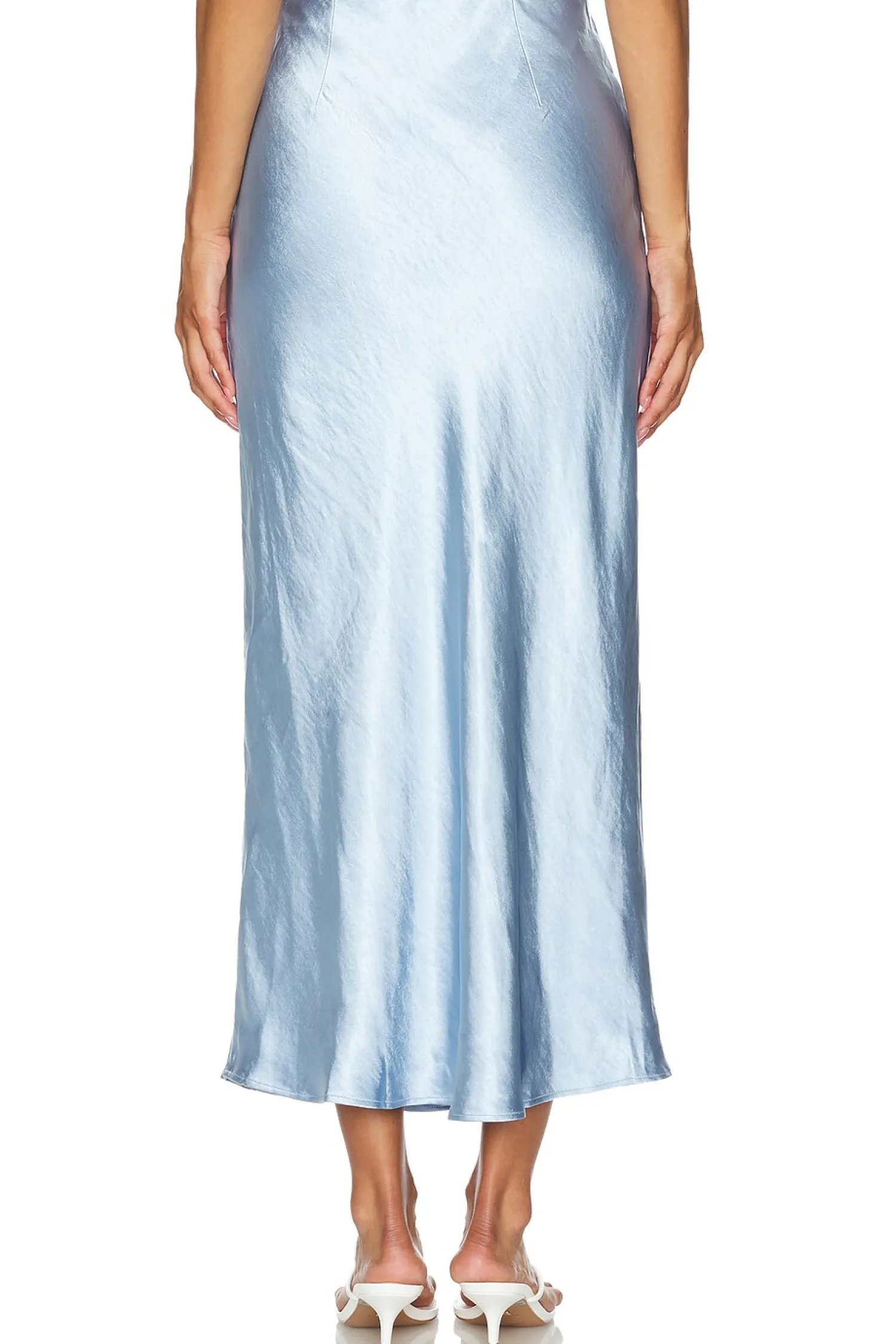 Women MILLY Matching Sets>Ella Hammered Satin Skirt
