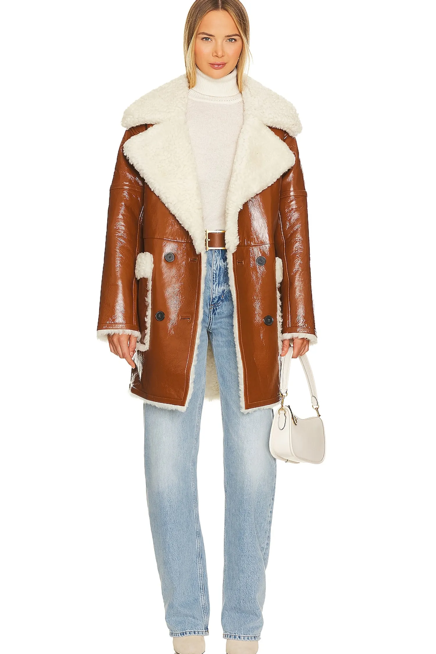 Women Citizens of Humanity Jackets & Coats>Elodie Shearling Coat