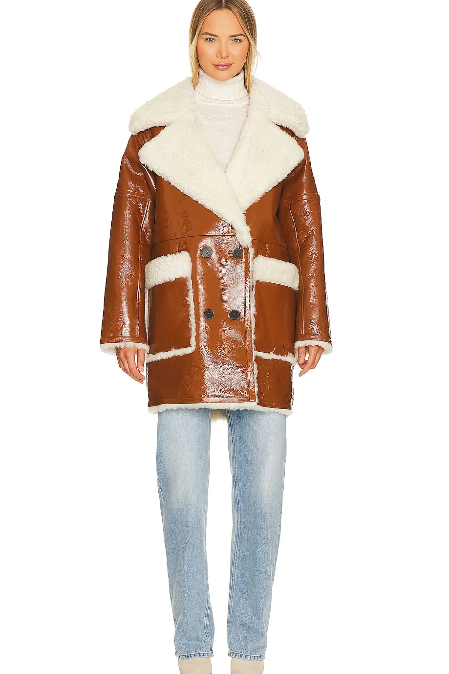 Women Citizens of Humanity Jackets & Coats>Elodie Shearling Coat