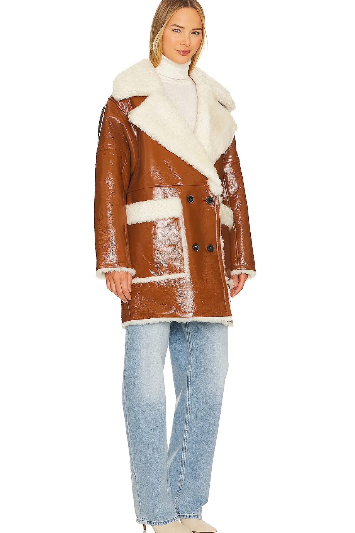 Women Citizens of Humanity Jackets & Coats>Elodie Shearling Coat