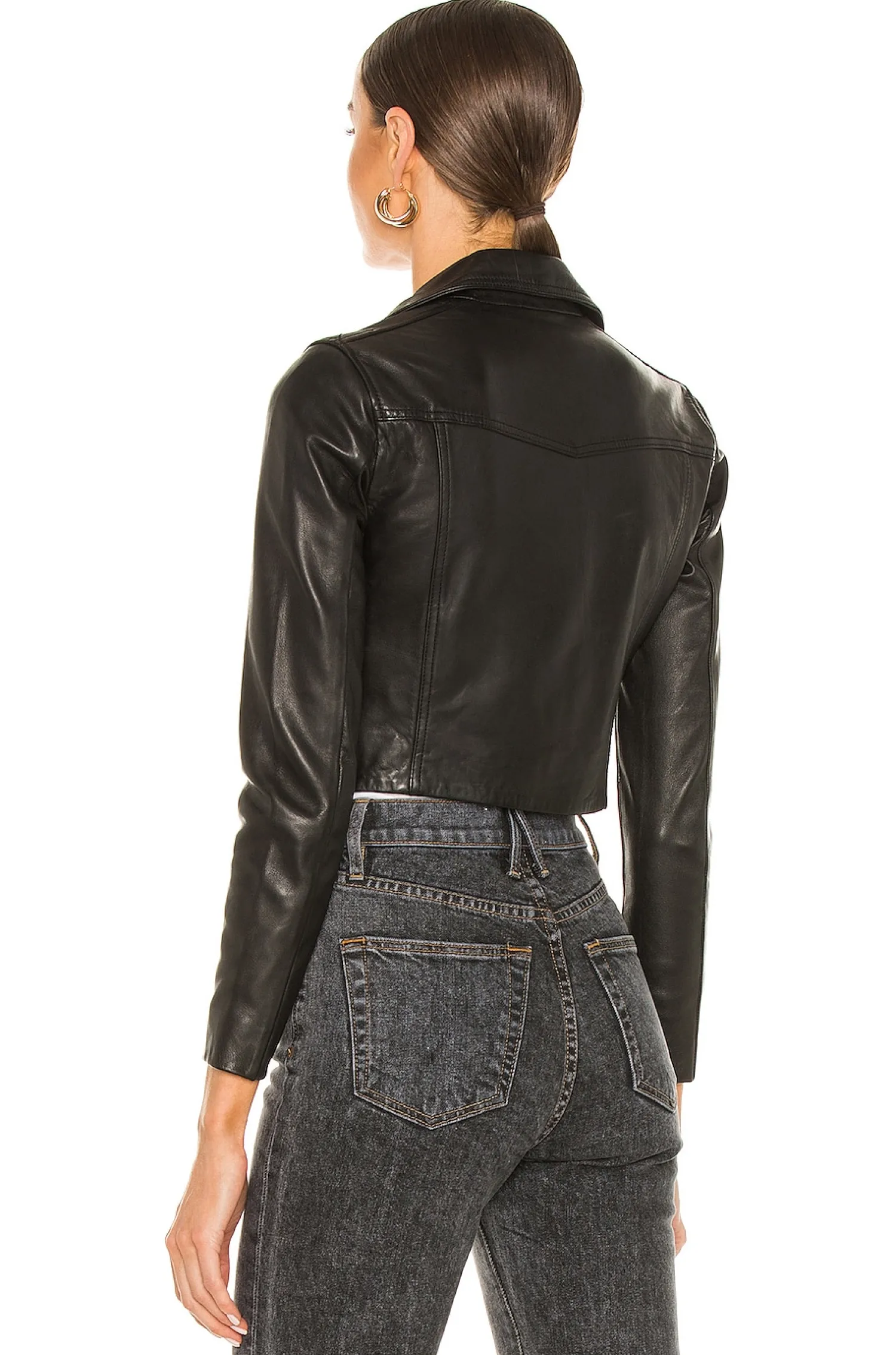 Women ALLSAINTS Jackets & Coats>Elora Biker Jacket
