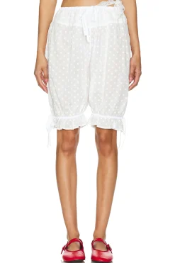 Women Yuhan Wang Lingerie & Sleepwear>Embroidered Cotton Drawers