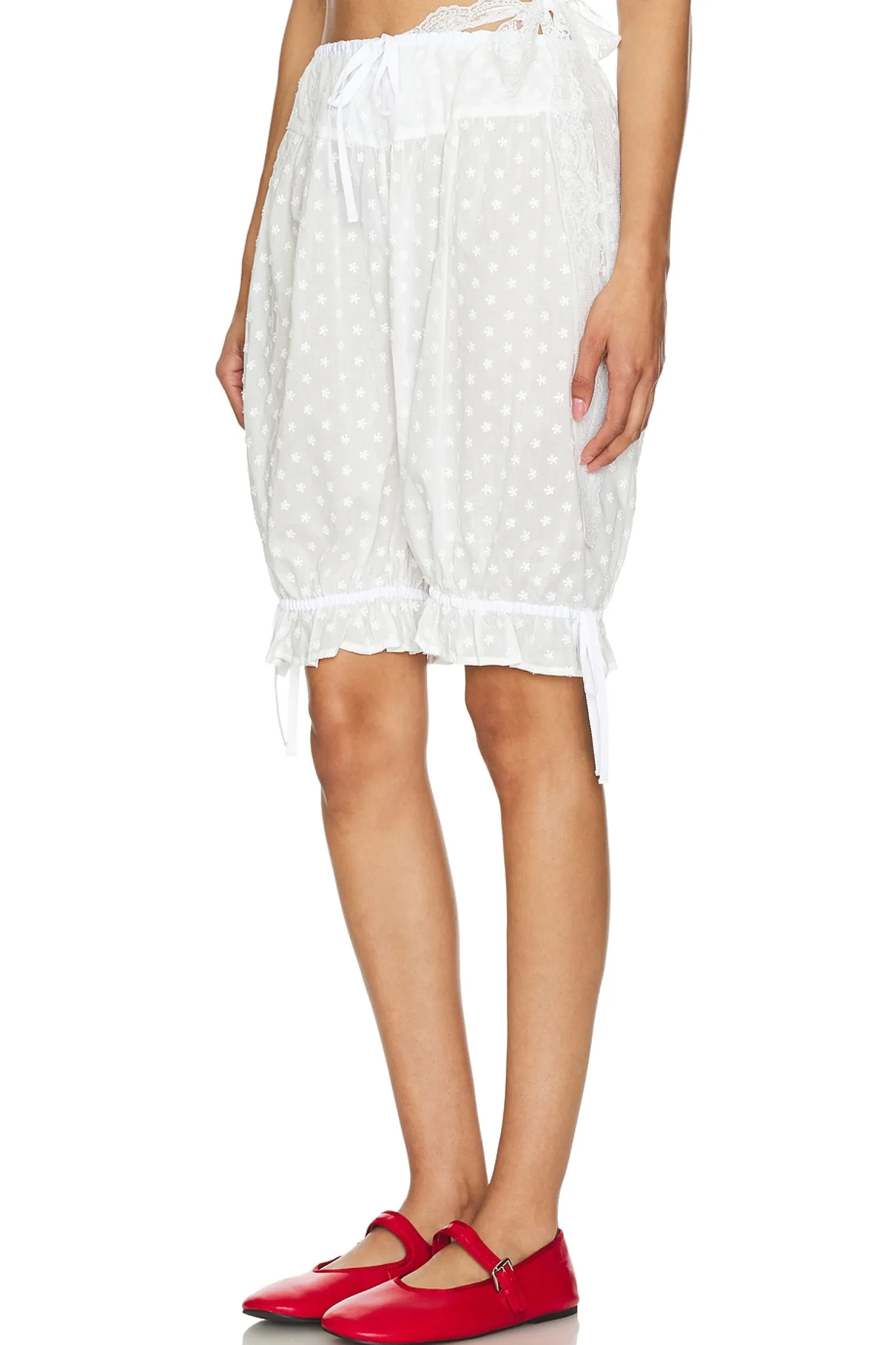 Women Yuhan Wang Lingerie & Sleepwear>Embroidered Cotton Drawers