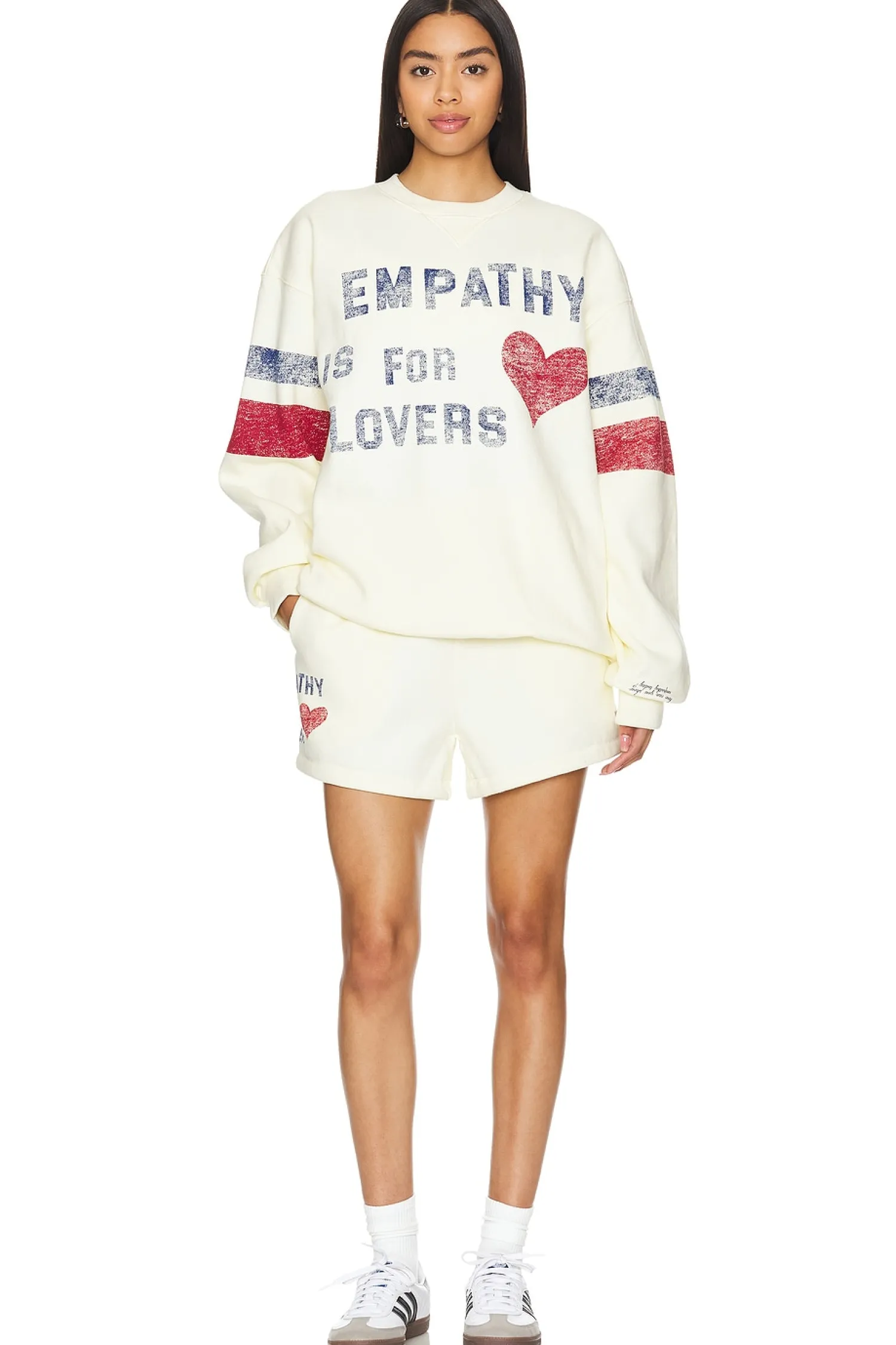 Women The Mayfair Group Loungewear>Empathy Is For Lovers Sweatshort