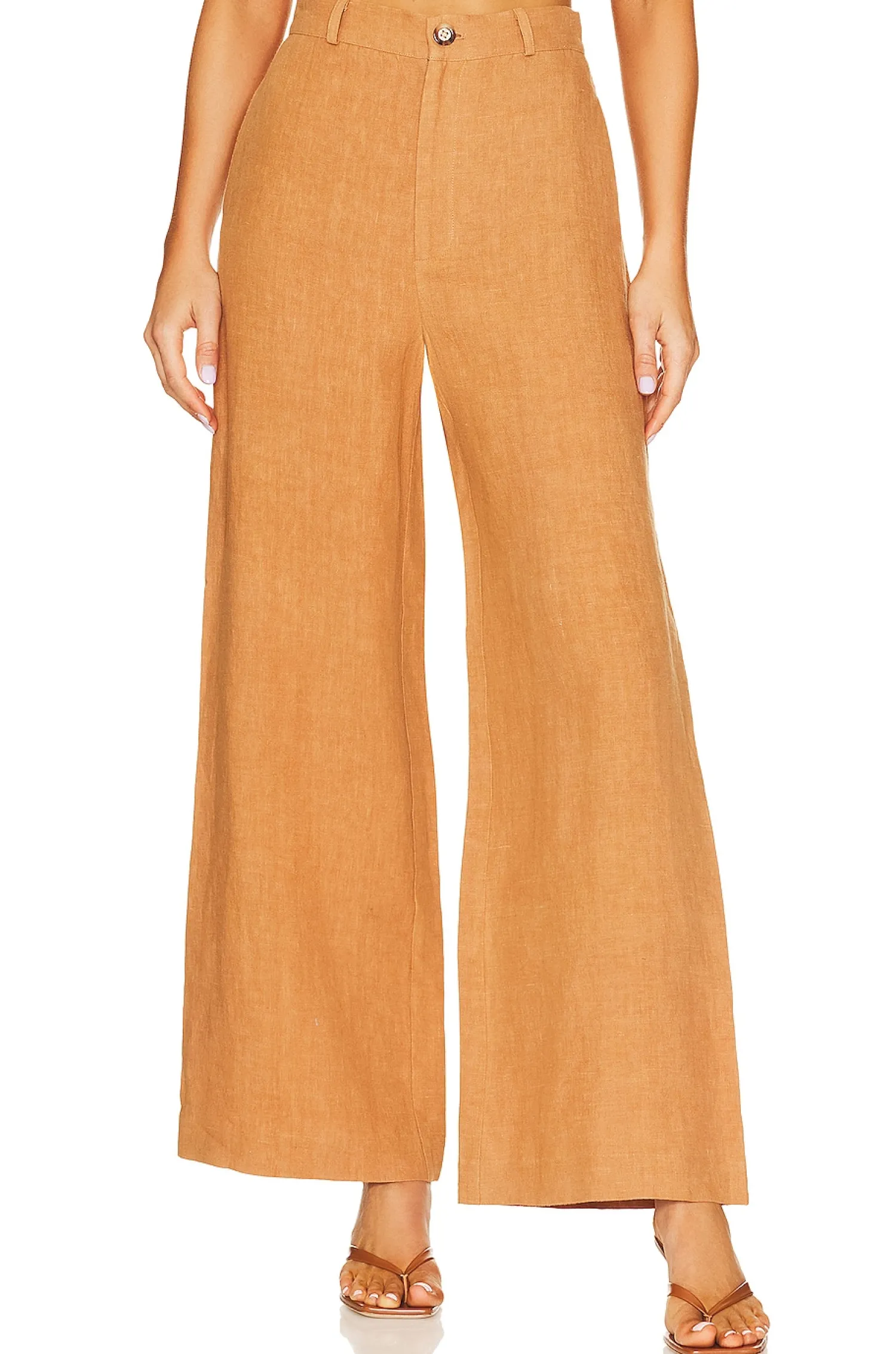 Women Bardot Pants>Enya Linen Pant