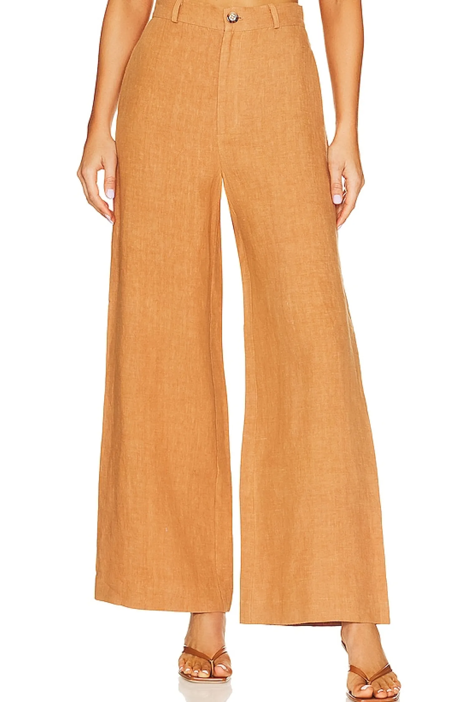 Women Bardot Pants>Enya Linen Pant