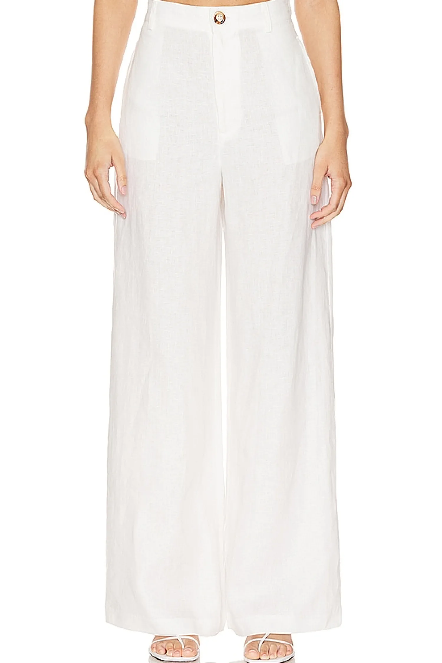 Women Bardot Pants>Enya Linen Pant