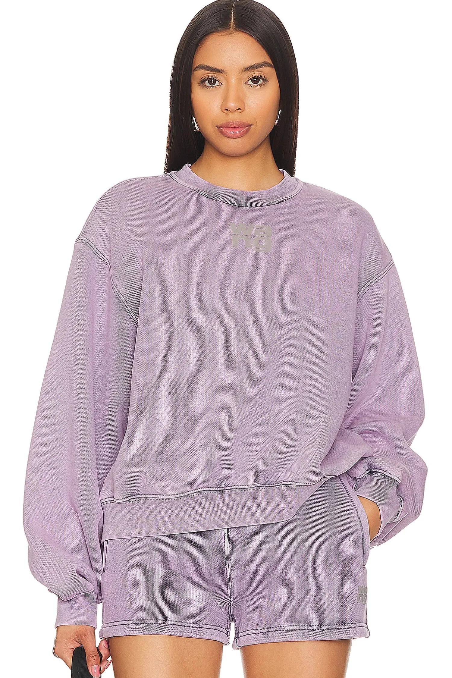 Women Alexander Wang Loungewear>Essential Crew Sweatshirt