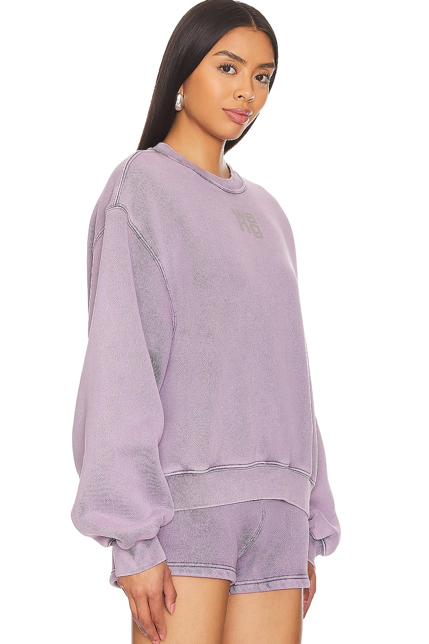 Women Alexander Wang Loungewear>Essential Crew Sweatshirt