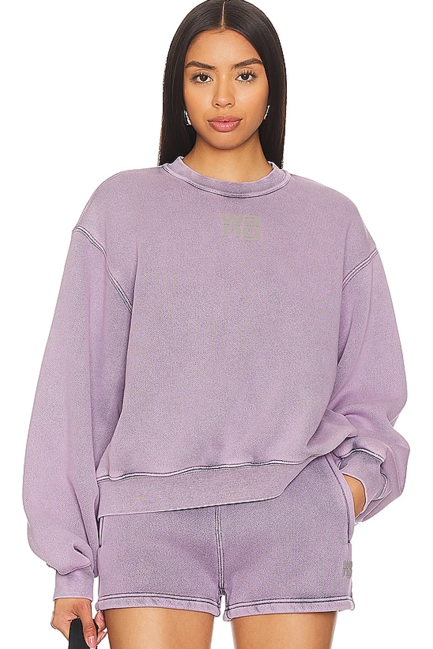 Women Alexander Wang Loungewear>Essential Crew Sweatshirt
