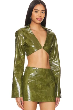 Women superdown Matching Sets|Jackets & Coats>Ethel Faux Leather Jacket