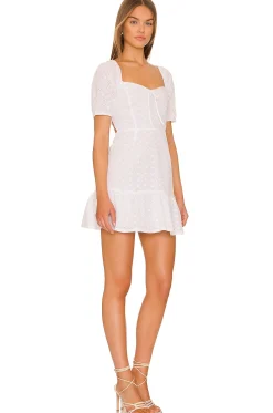 Women 1. STATE Dresses>Eyelet Dress