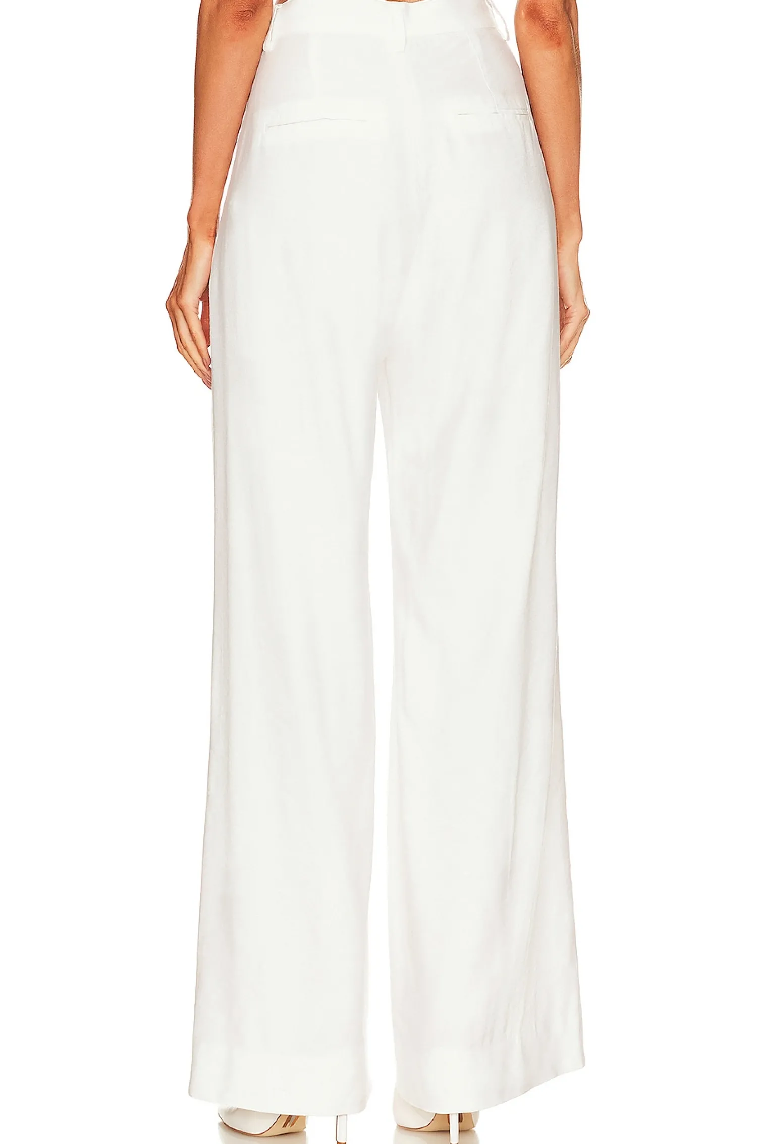 Women NONchalant Label Pants>Fabi Wide Leg Pant