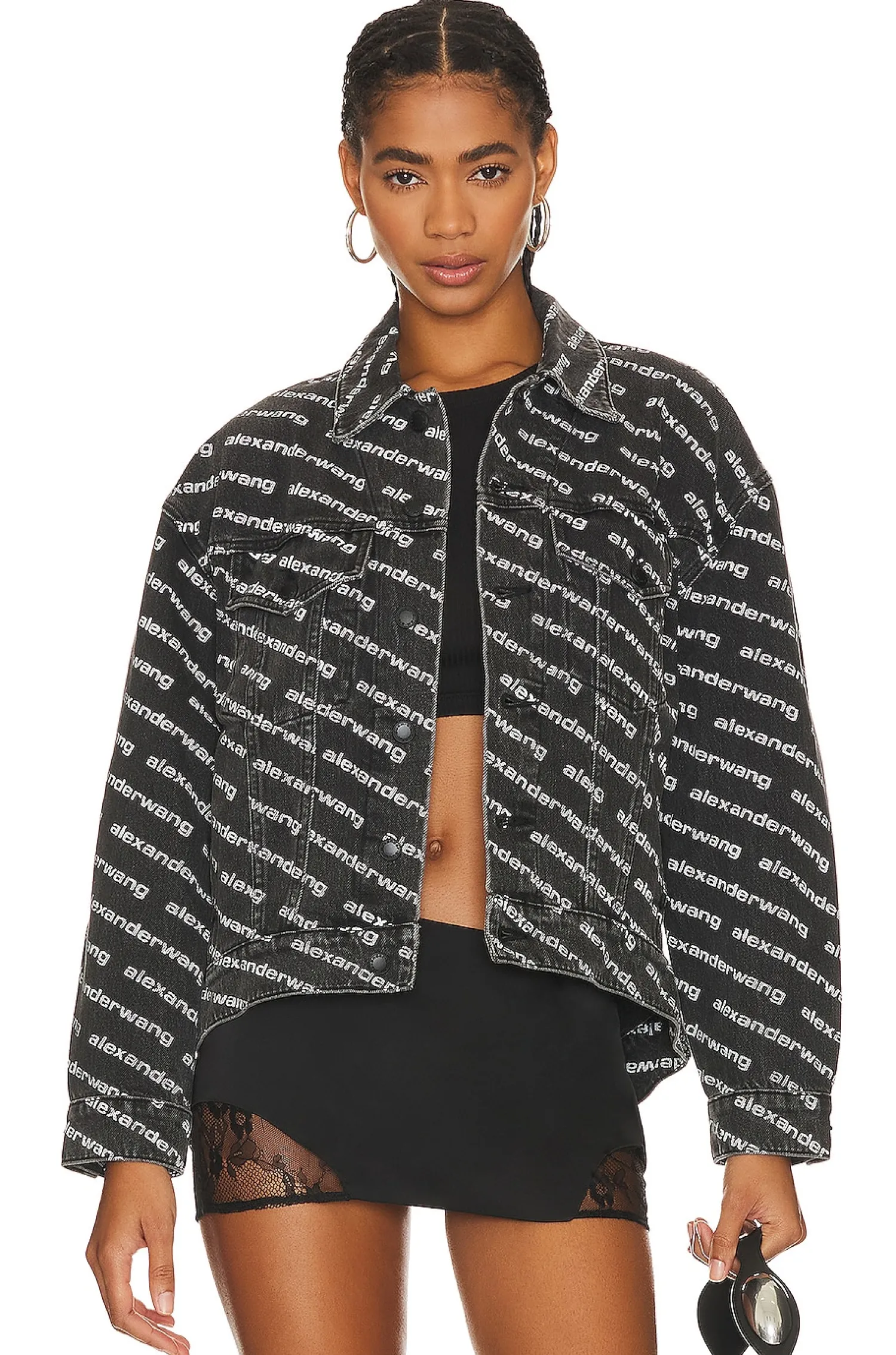 Women Alexander Wang Jackets & Coats>Falling Back Jacket