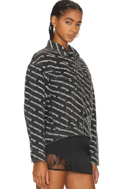 Women Alexander Wang Jackets & Coats>Falling Back Jacket