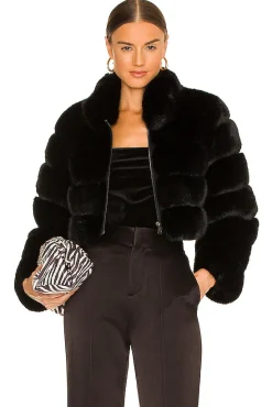 Women Adrienne Landau Jackets & Coats><noscript><img width=