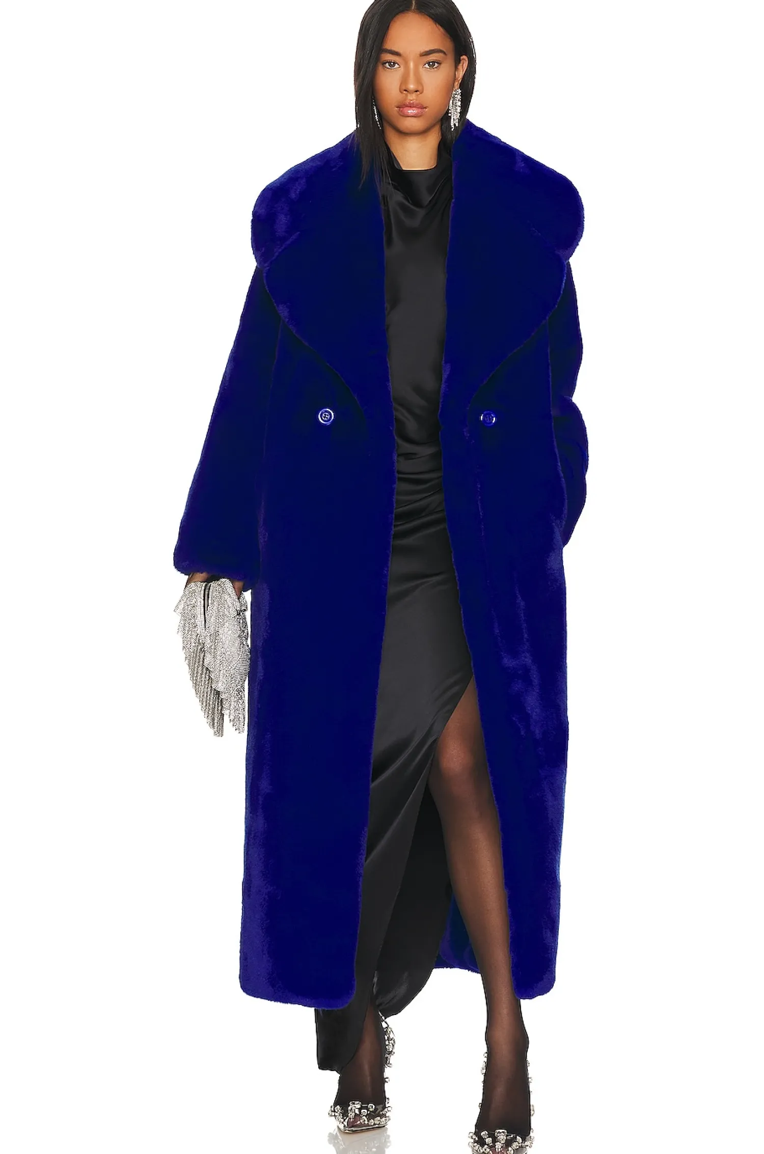 Women Adrienne Landau Jackets & Coats>Faux Fur Coat