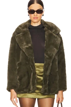 Women BLANKNYC Jackets & Coats>Faux Fur Coat