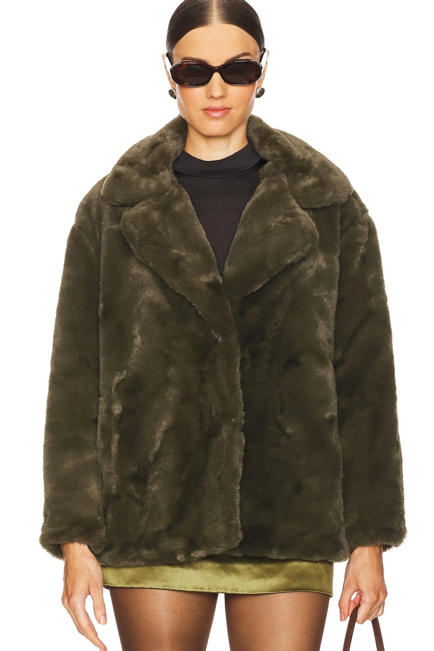 Women BLANKNYC Jackets & Coats>Faux Fur Coat