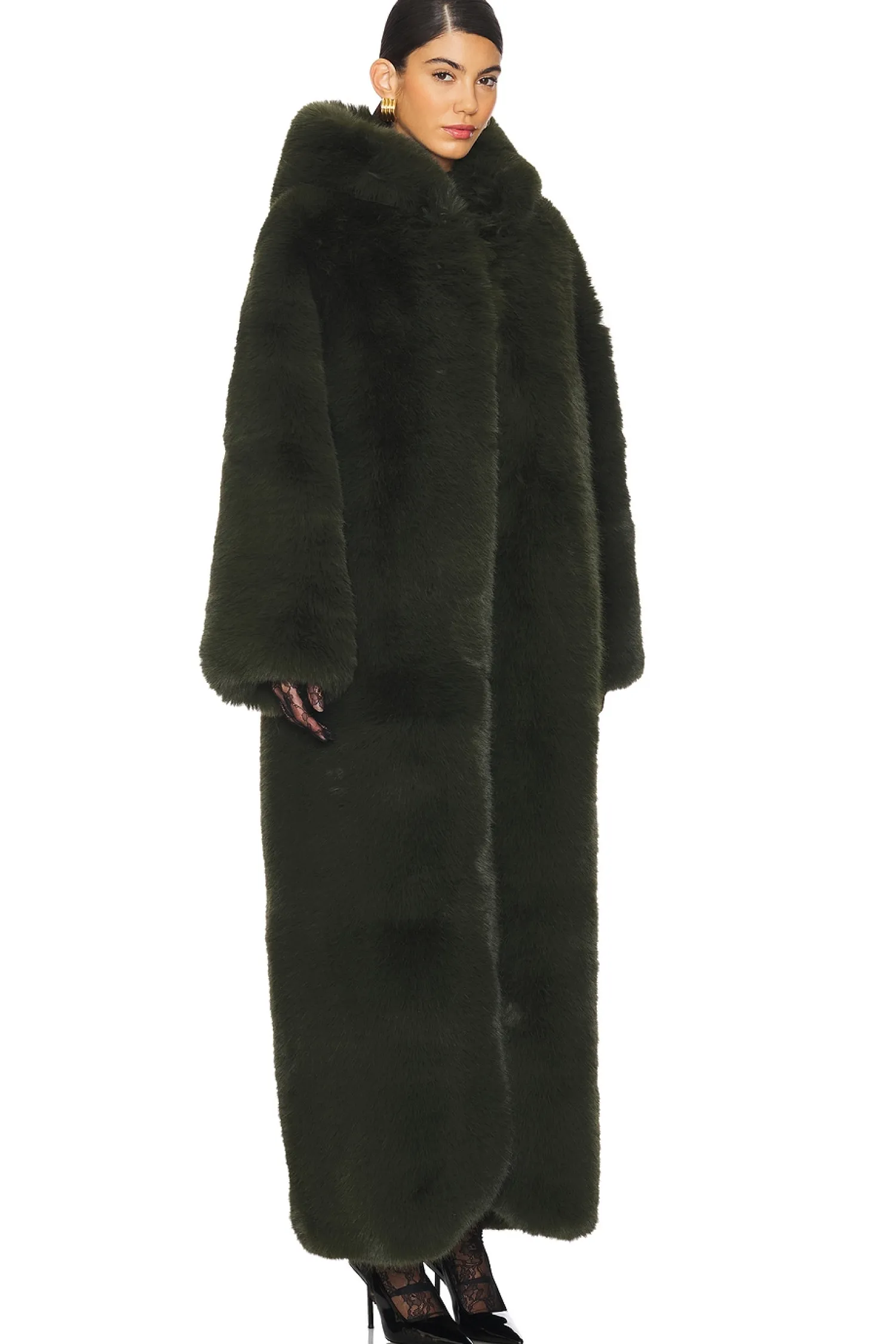 Women GIUSEPPE DI MORABITO Jackets & Coats>Faux Fur Coat