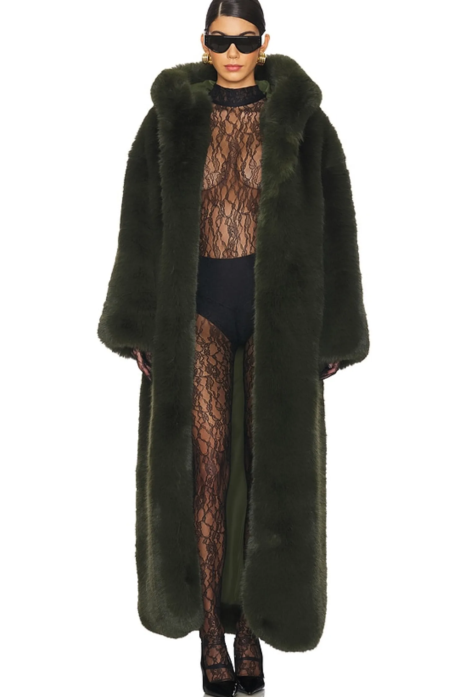 Women GIUSEPPE DI MORABITO Jackets & Coats>Faux Fur Coat