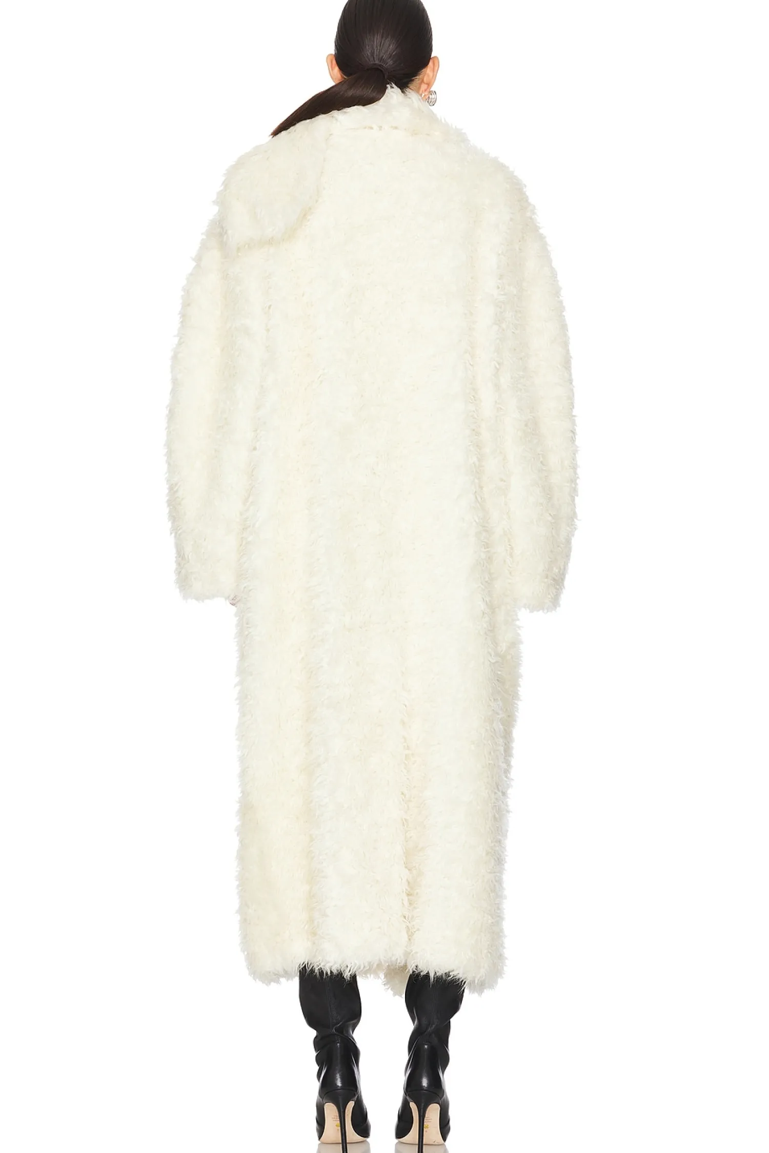 Women MSGM Jackets & Coats>Faux Fur Coat