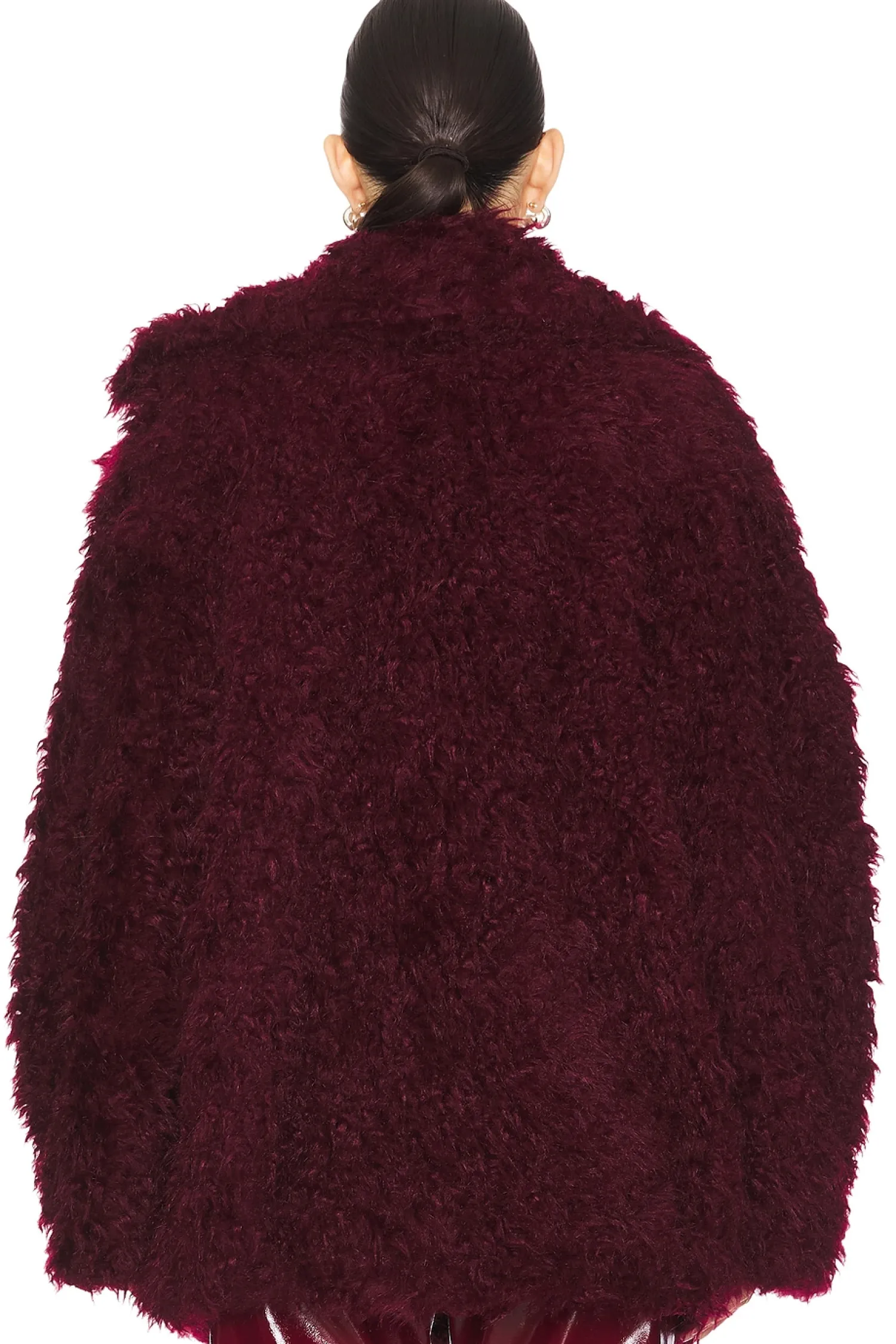 Women MSGM Jackets & Coats>Faux Fur Jacket