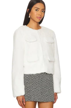 Women self-portrait Jackets & Coats>Faux Fur Jacket