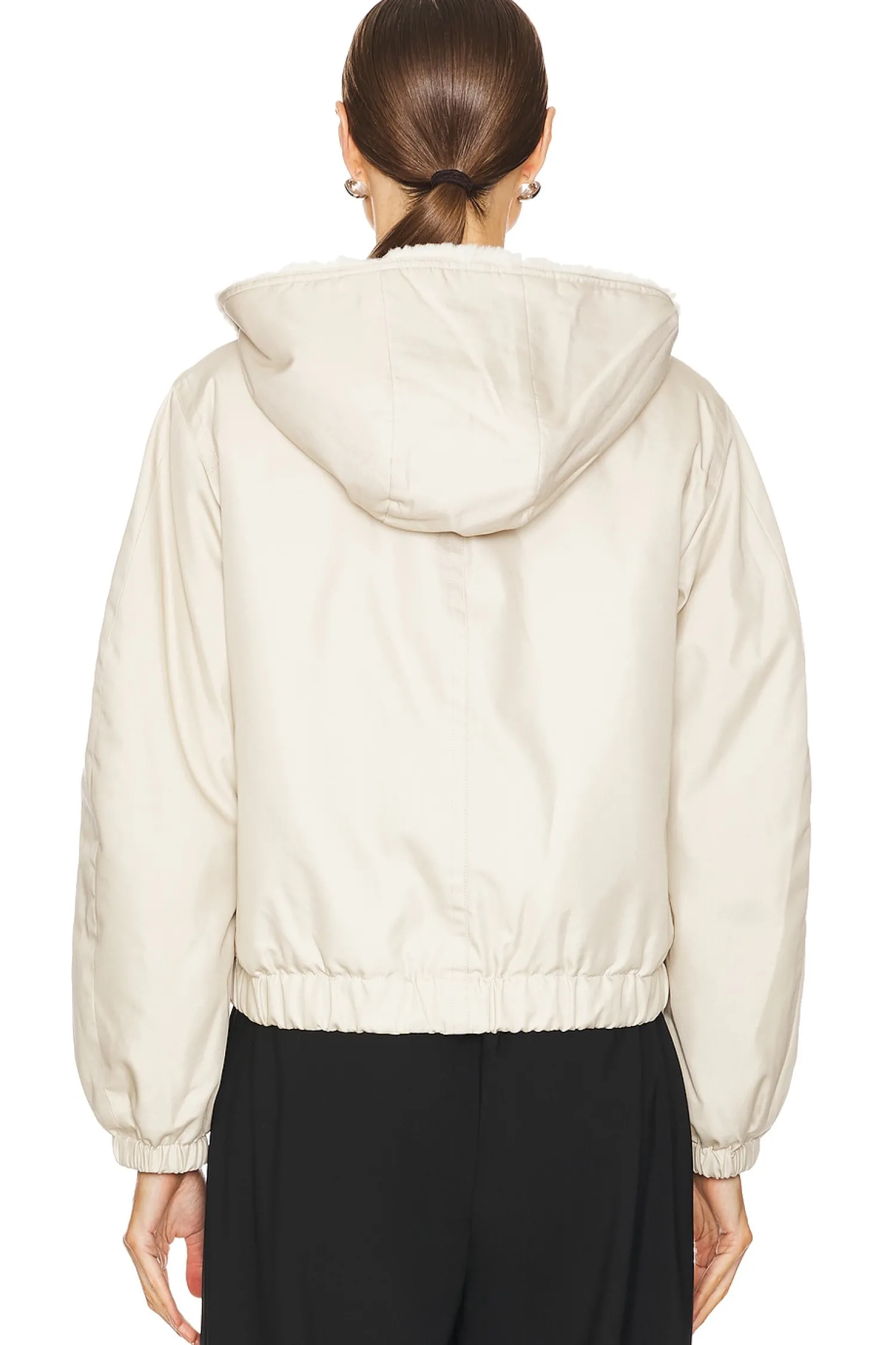 Women Vince Jackets & Coats>Faux Fur Lined Bomber Jacket
