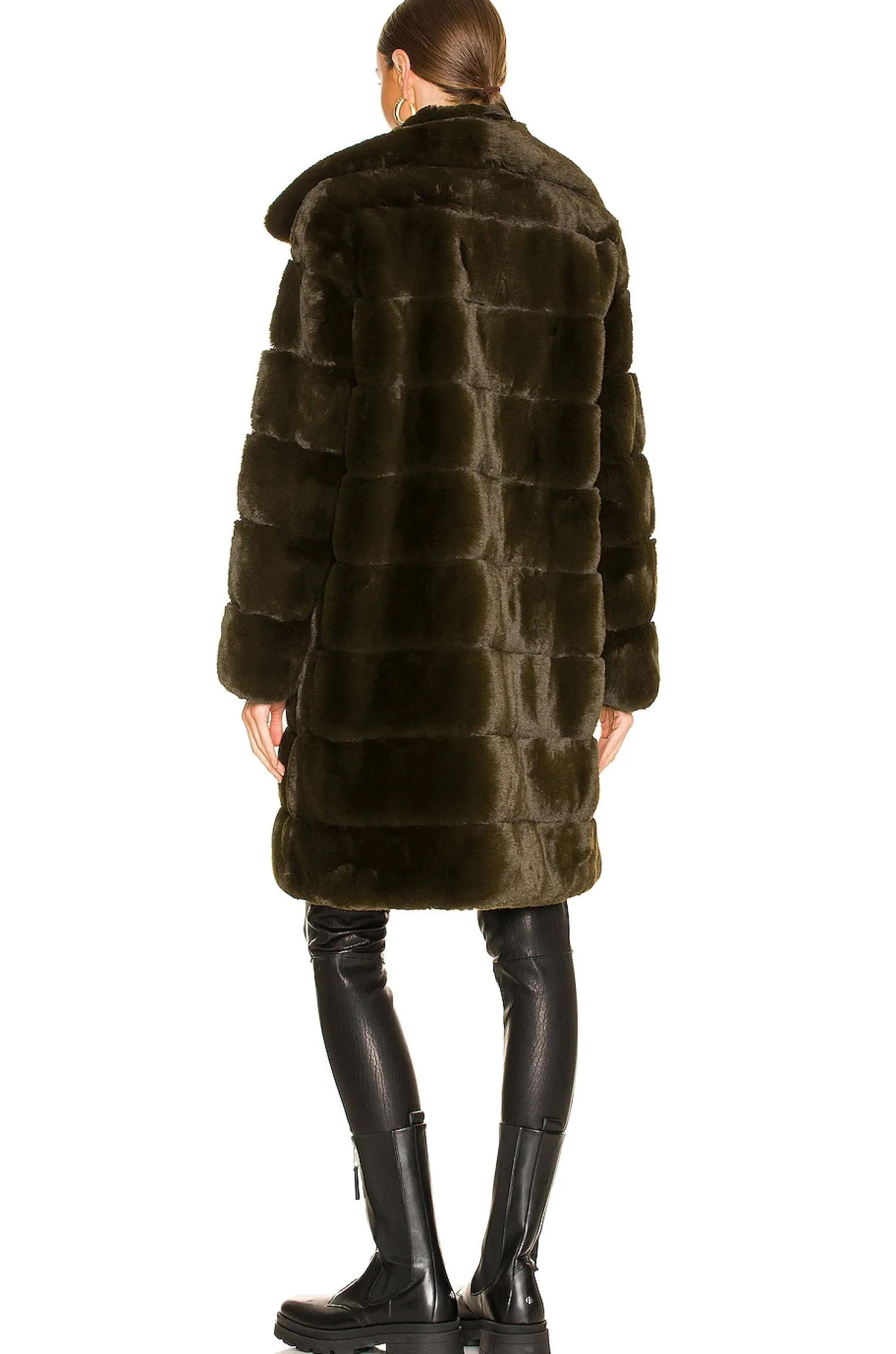Women Adrienne Landau Jackets & Coats>Faux Fur Long Coat