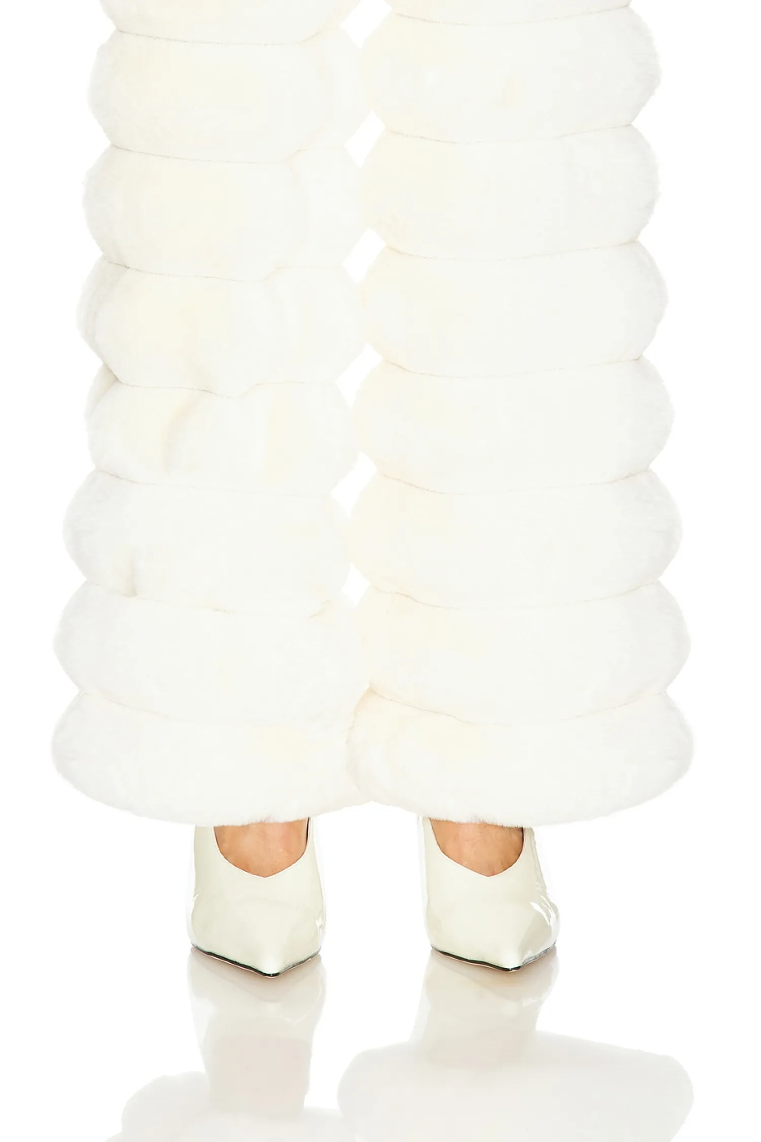 Women Kim Shui Pants>Faux Fur Pants