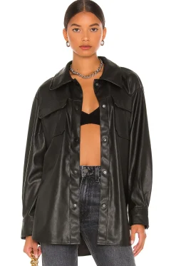 Women Steve Madden Jackets & Coats>Faux Good Measure Shacket